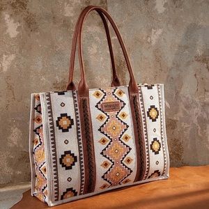 Wrangler Southwestern Dual Sided Print tote bag